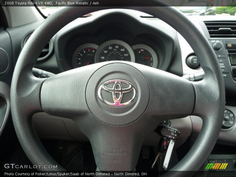 Pacific Blue Metallic / Ash 2008 Toyota RAV4 V6 4WD