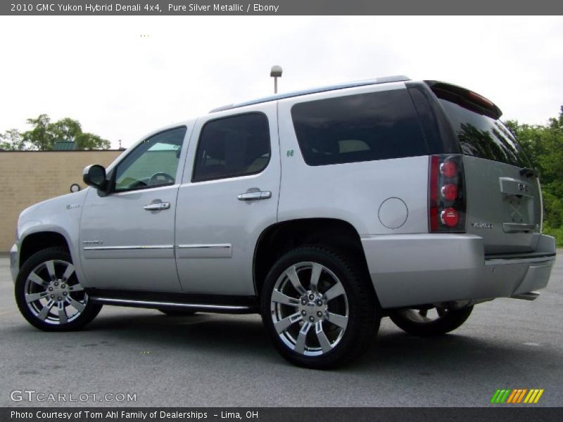 Pure Silver Metallic / Ebony 2010 GMC Yukon Hybrid Denali 4x4