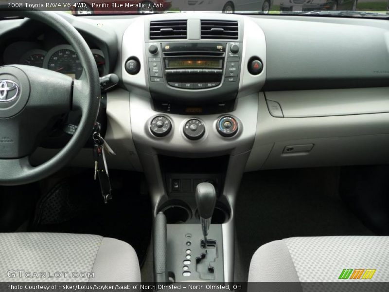 Pacific Blue Metallic / Ash 2008 Toyota RAV4 V6 4WD