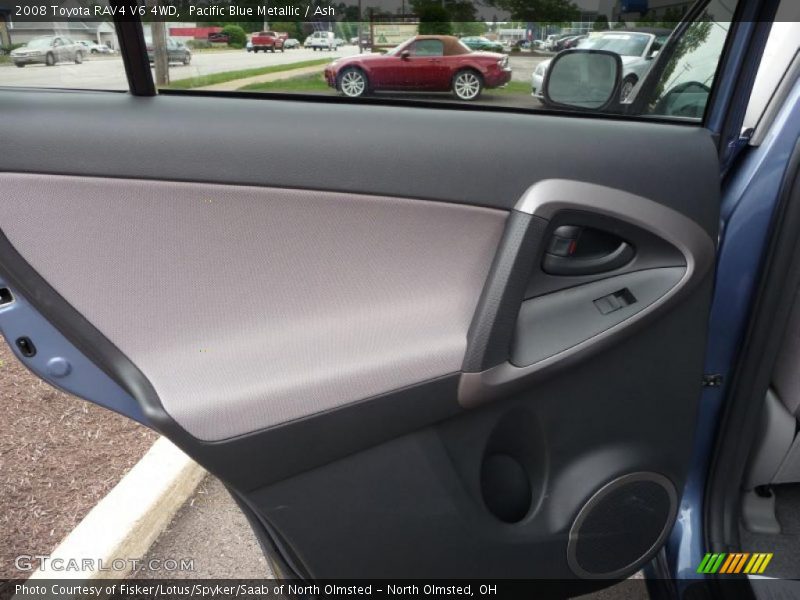 Pacific Blue Metallic / Ash 2008 Toyota RAV4 V6 4WD