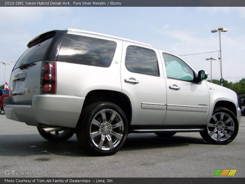Pure Silver Metallic / Ebony 2010 GMC Yukon Hybrid Denali 4x4