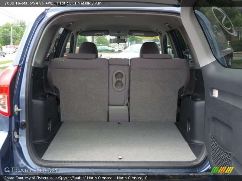 Pacific Blue Metallic / Ash 2008 Toyota RAV4 V6 4WD