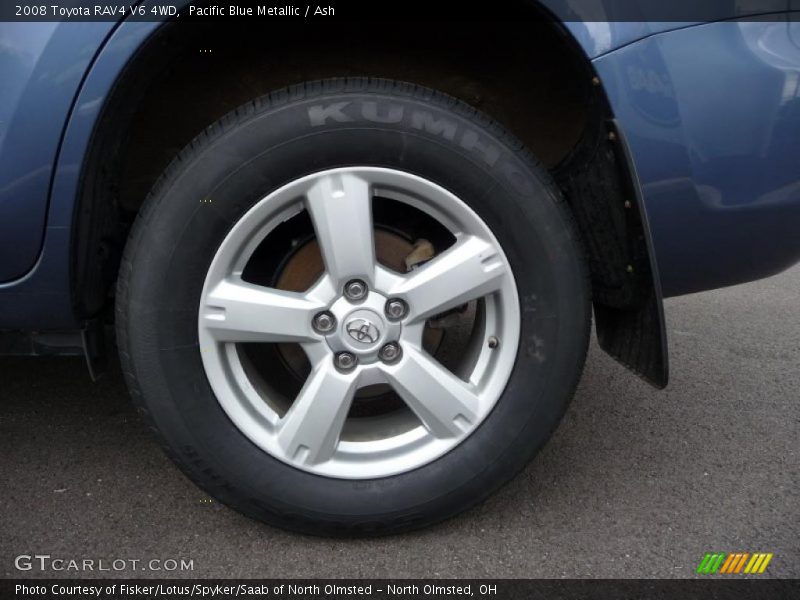 Pacific Blue Metallic / Ash 2008 Toyota RAV4 V6 4WD