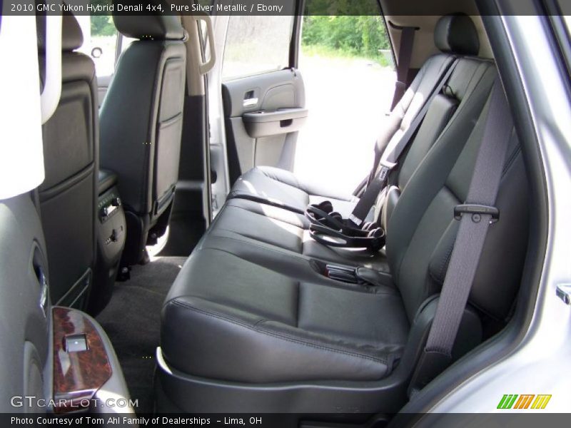 Pure Silver Metallic / Ebony 2010 GMC Yukon Hybrid Denali 4x4