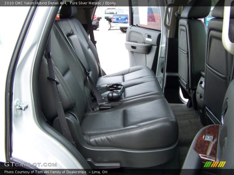 Pure Silver Metallic / Ebony 2010 GMC Yukon Hybrid Denali 4x4