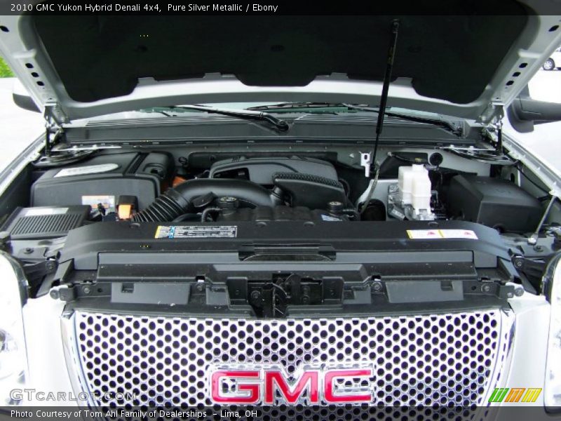 Pure Silver Metallic / Ebony 2010 GMC Yukon Hybrid Denali 4x4