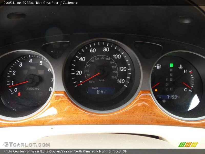 Blue Onyx Pearl / Cashmere 2005 Lexus ES 330
