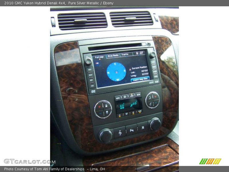 Pure Silver Metallic / Ebony 2010 GMC Yukon Hybrid Denali 4x4