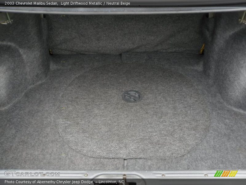 Light Driftwood Metallic / Neutral Beige 2003 Chevrolet Malibu Sedan