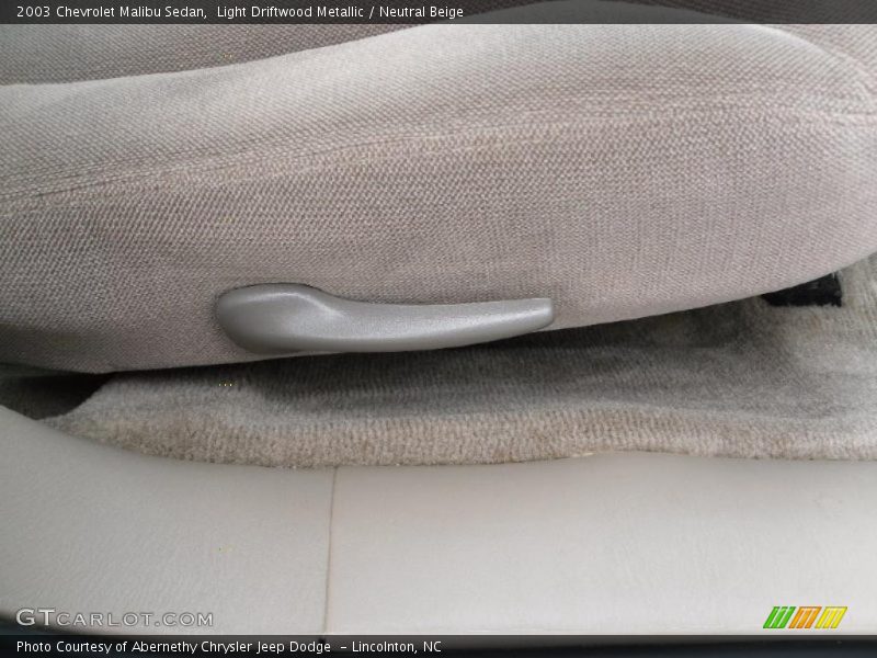 Light Driftwood Metallic / Neutral Beige 2003 Chevrolet Malibu Sedan
