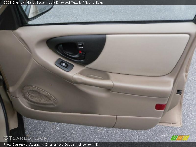 Light Driftwood Metallic / Neutral Beige 2003 Chevrolet Malibu Sedan