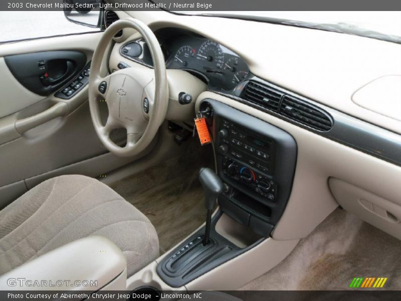 Light Driftwood Metallic / Neutral Beige 2003 Chevrolet Malibu Sedan