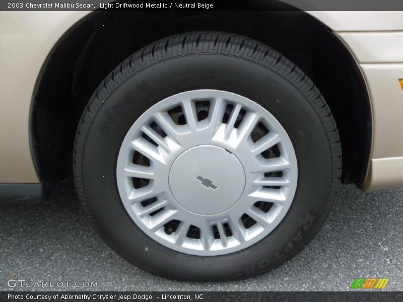 Light Driftwood Metallic / Neutral Beige 2003 Chevrolet Malibu Sedan