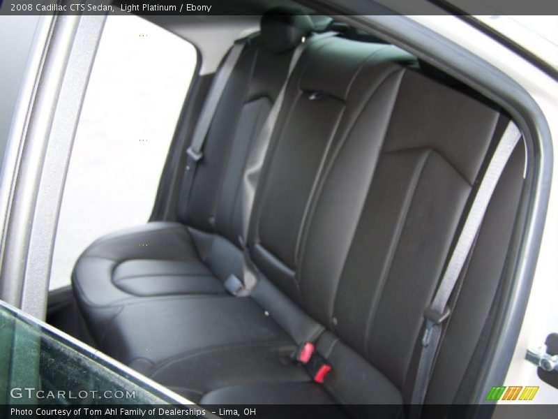 Light Platinum / Ebony 2008 Cadillac CTS Sedan