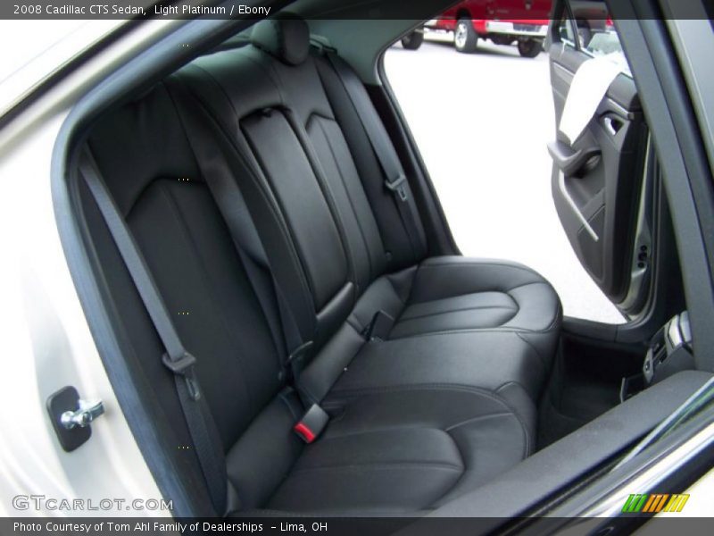 Light Platinum / Ebony 2008 Cadillac CTS Sedan