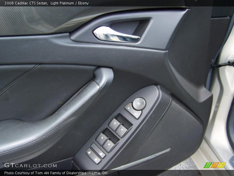 Light Platinum / Ebony 2008 Cadillac CTS Sedan