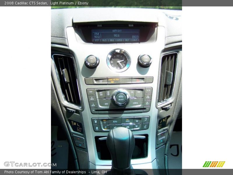 Light Platinum / Ebony 2008 Cadillac CTS Sedan