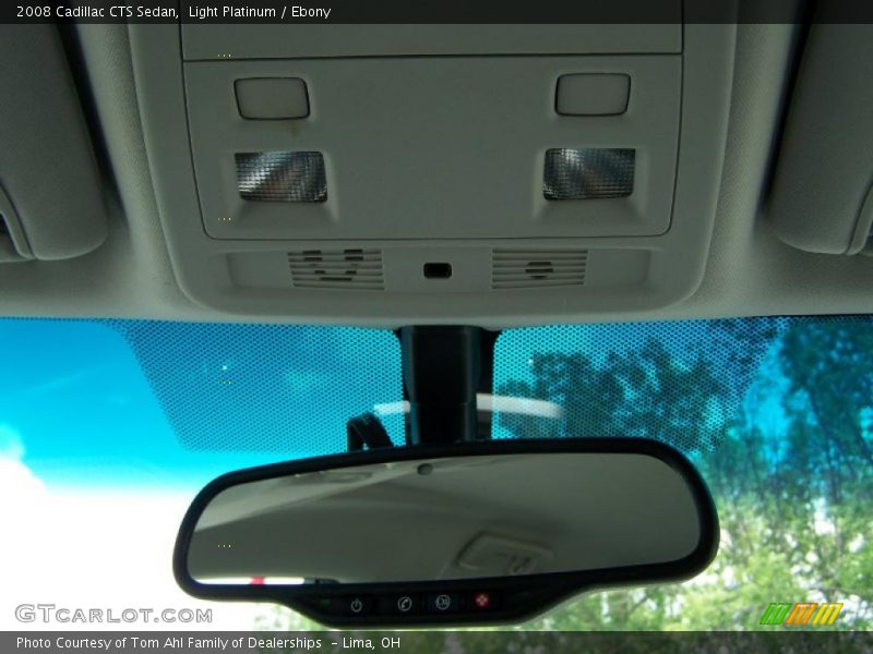 Light Platinum / Ebony 2008 Cadillac CTS Sedan