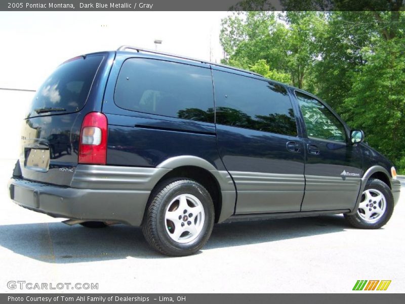 Dark Blue Metallic / Gray 2005 Pontiac Montana