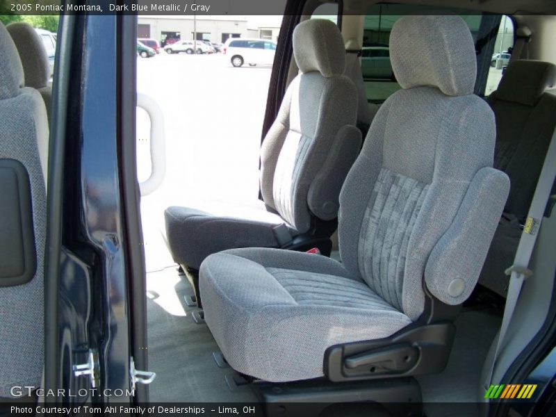 Dark Blue Metallic / Gray 2005 Pontiac Montana