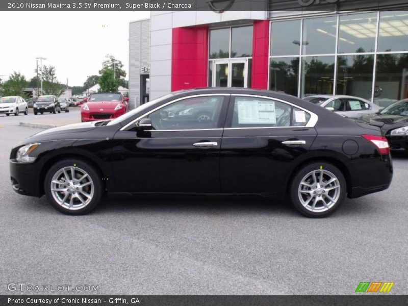 Super Black / Charcoal 2010 Nissan Maxima 3.5 SV Premium