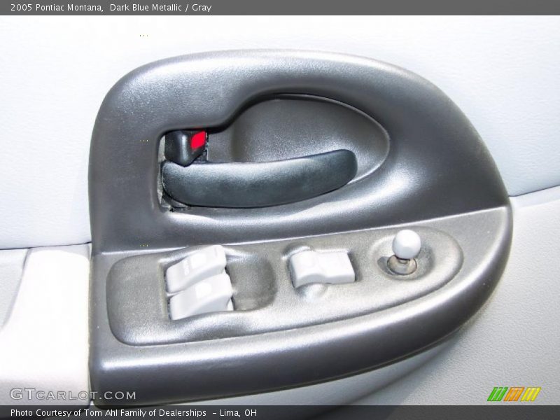 Dark Blue Metallic / Gray 2005 Pontiac Montana