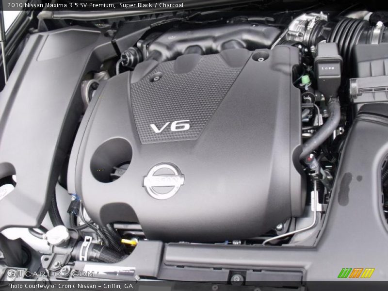 Super Black / Charcoal 2010 Nissan Maxima 3.5 SV Premium