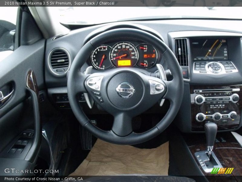 Super Black / Charcoal 2010 Nissan Maxima 3.5 SV Premium