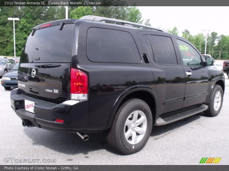 Galaxy Black Metallic / Charcoal 2010 Nissan Armada SE