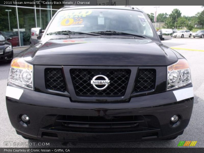 Galaxy Black Metallic / Charcoal 2010 Nissan Armada SE