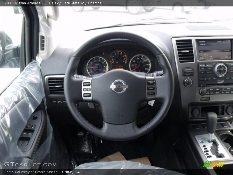 Galaxy Black Metallic / Charcoal 2010 Nissan Armada SE