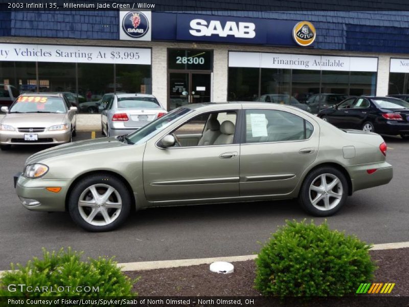 Millennium Jade Green / Willow 2003 Infiniti I 35