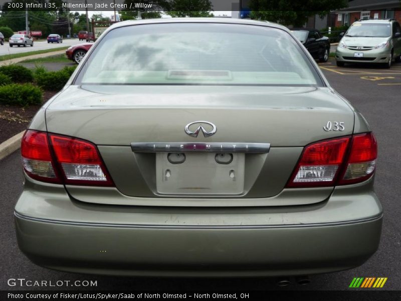 Millennium Jade Green / Willow 2003 Infiniti I 35