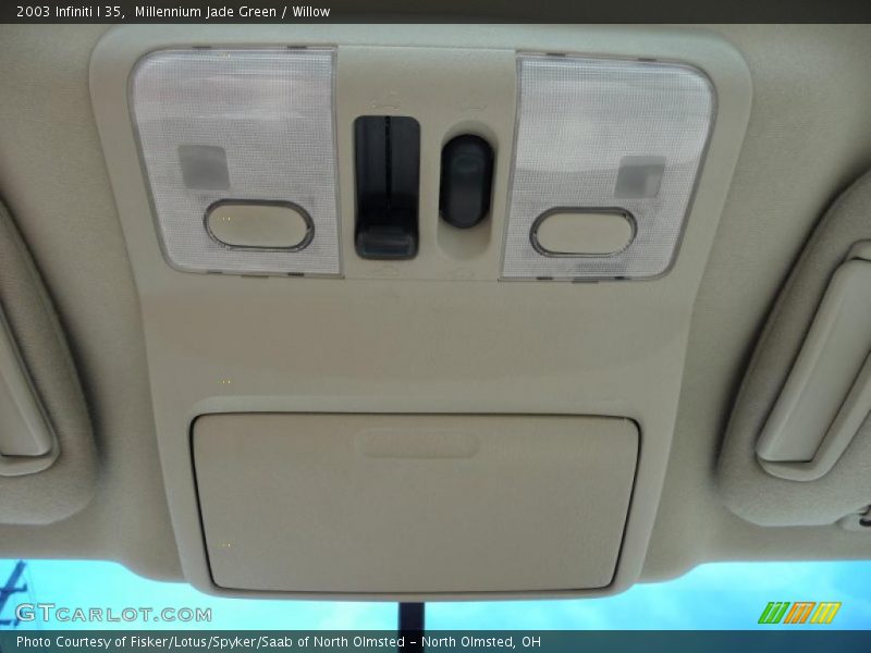 Millennium Jade Green / Willow 2003 Infiniti I 35