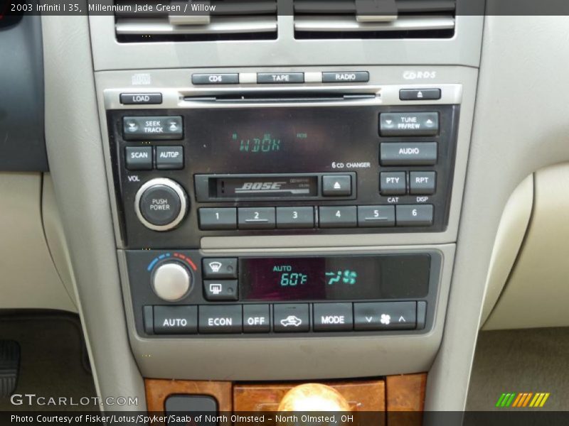 Millennium Jade Green / Willow 2003 Infiniti I 35