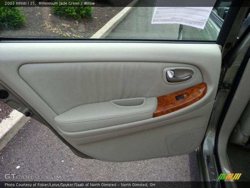 Millennium Jade Green / Willow 2003 Infiniti I 35