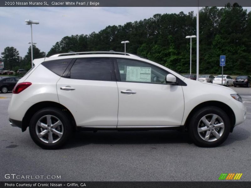 Glacier White Pearl / Beige 2010 Nissan Murano SL