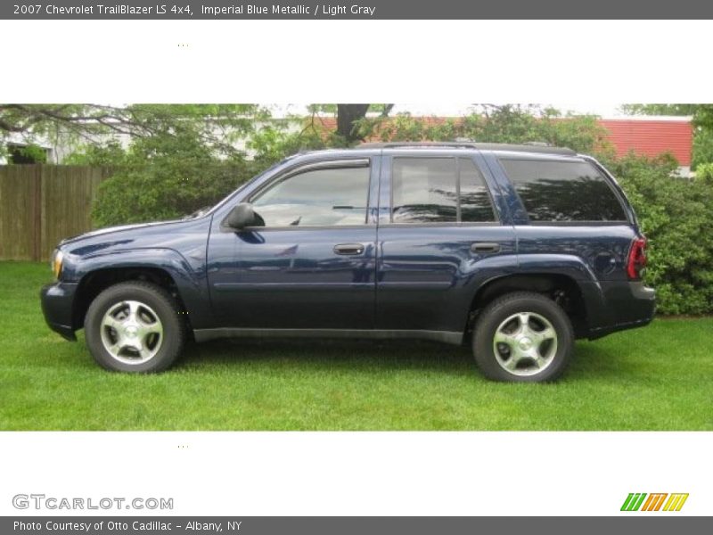 Imperial Blue Metallic / Light Gray 2007 Chevrolet TrailBlazer LS 4x4