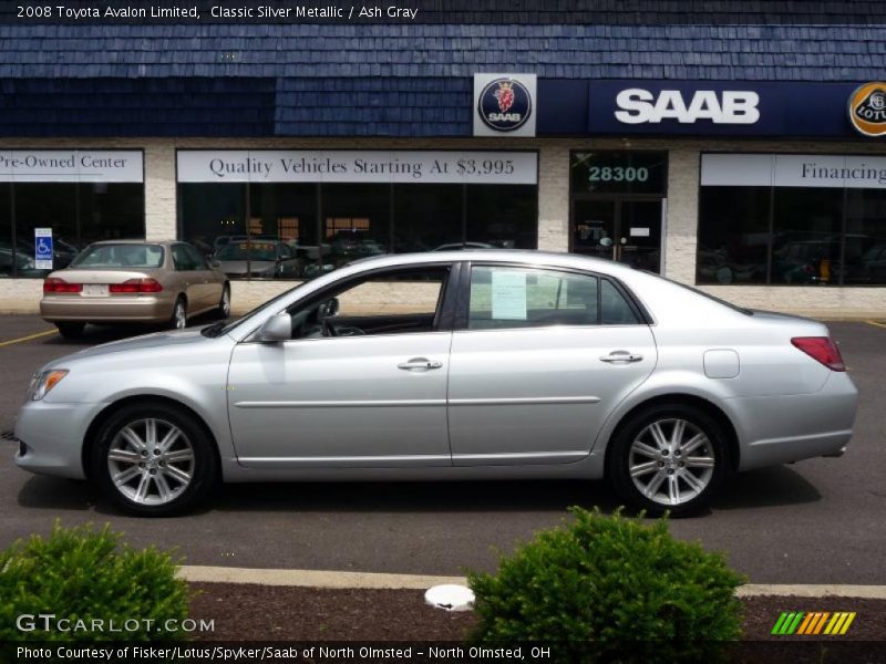 Classic Silver Metallic / Ash Gray 2008 Toyota Avalon Limited