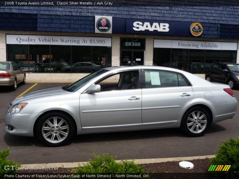 Classic Silver Metallic / Ash Gray 2008 Toyota Avalon Limited