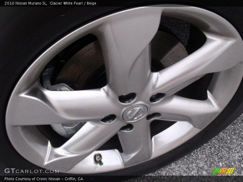 Glacier White Pearl / Beige 2010 Nissan Murano SL