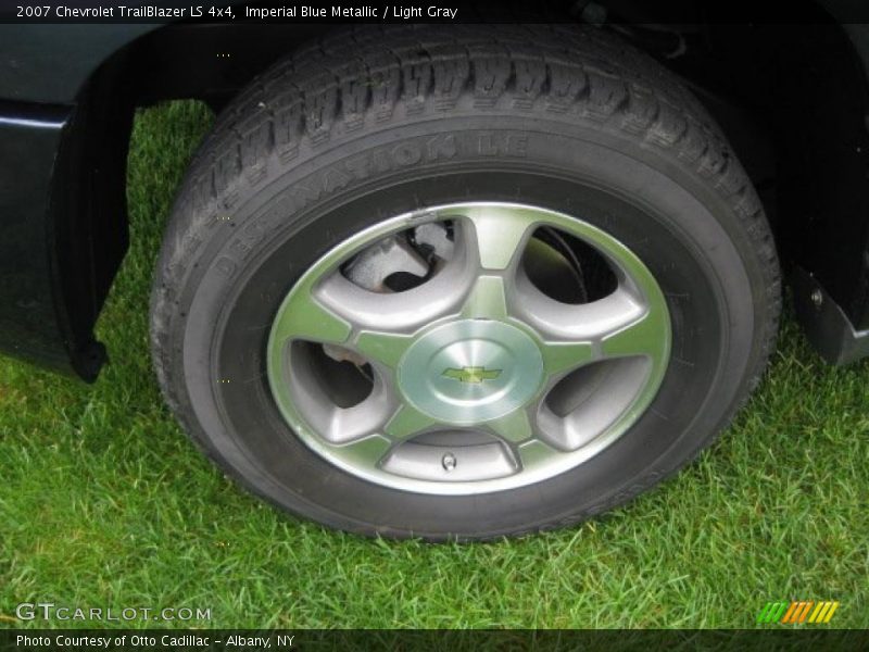 Imperial Blue Metallic / Light Gray 2007 Chevrolet TrailBlazer LS 4x4