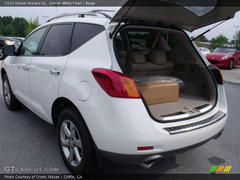 Glacier White Pearl / Beige 2010 Nissan Murano SL