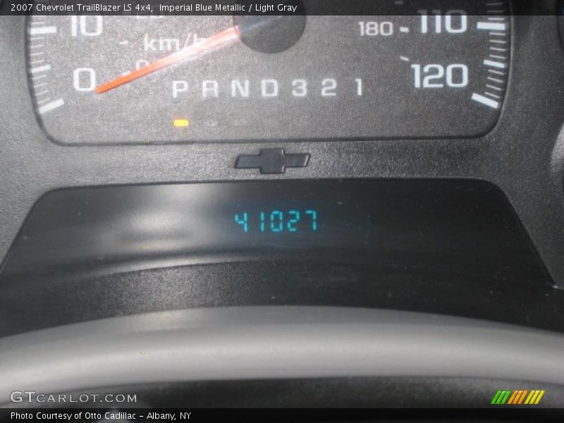 Imperial Blue Metallic / Light Gray 2007 Chevrolet TrailBlazer LS 4x4