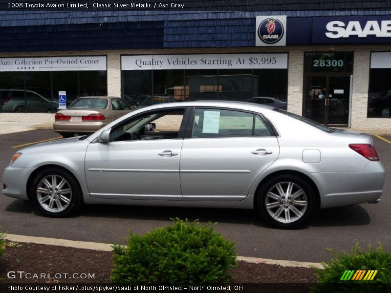 Classic Silver Metallic / Ash Gray 2008 Toyota Avalon Limited
