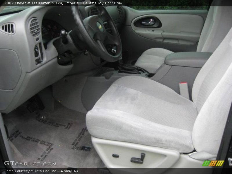 Imperial Blue Metallic / Light Gray 2007 Chevrolet TrailBlazer LS 4x4