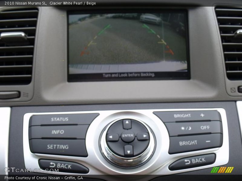 Glacier White Pearl / Beige 2010 Nissan Murano SL