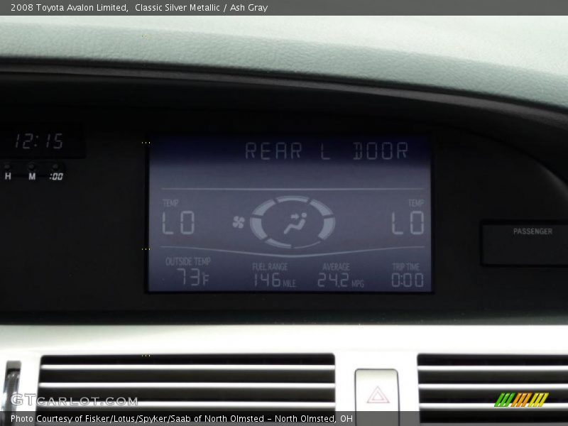 Classic Silver Metallic / Ash Gray 2008 Toyota Avalon Limited
