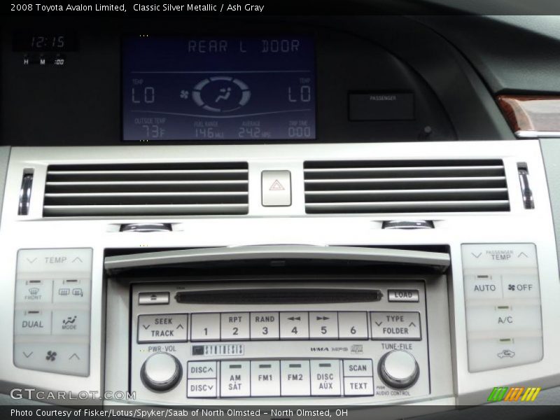 Classic Silver Metallic / Ash Gray 2008 Toyota Avalon Limited