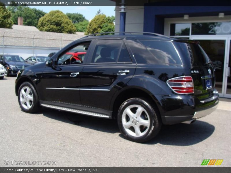 Black / Black 2008 Mercedes-Benz ML 350 4Matic